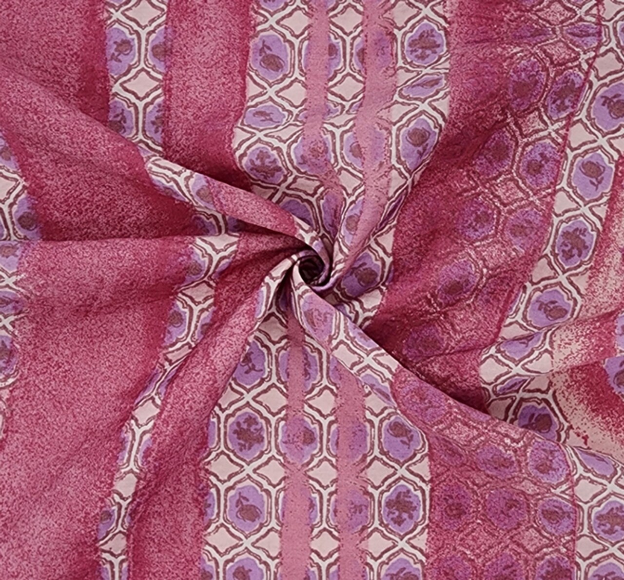 1 Yard Pink Rayon Nylon Poplin Fabric Lightweight Material For Tailored Clothing And Casual Wear 57/58 Inch Width